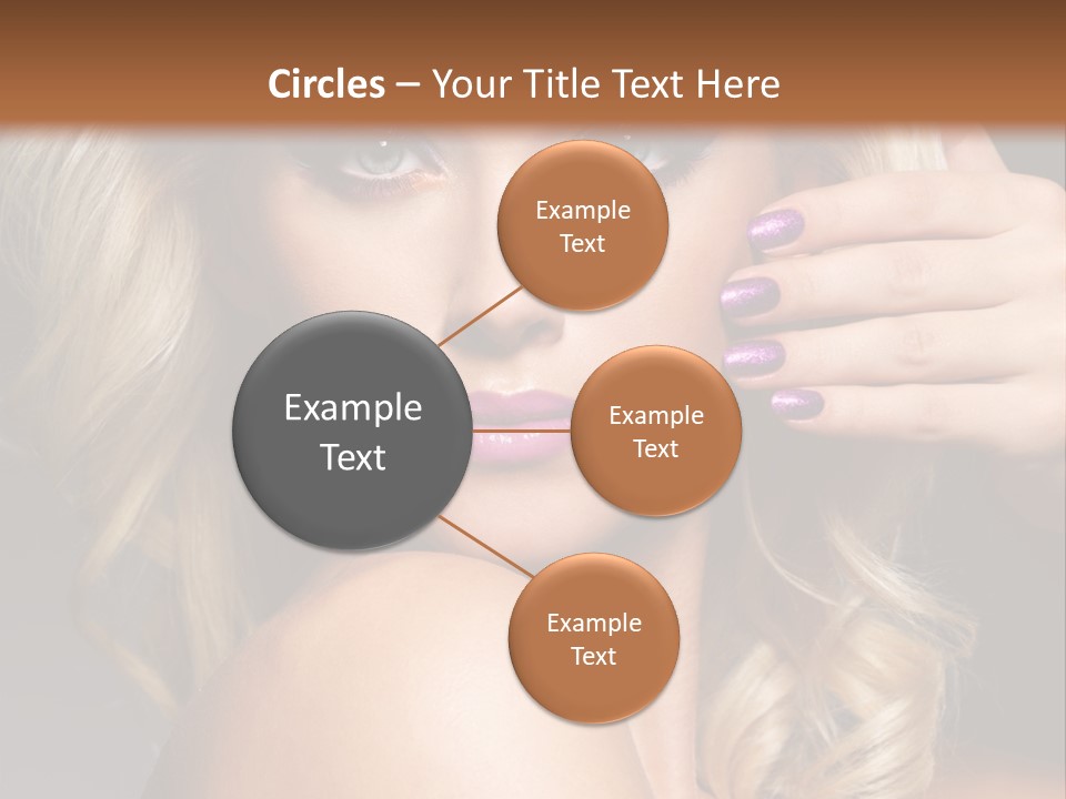 Female Bright Contrast PowerPoint Template