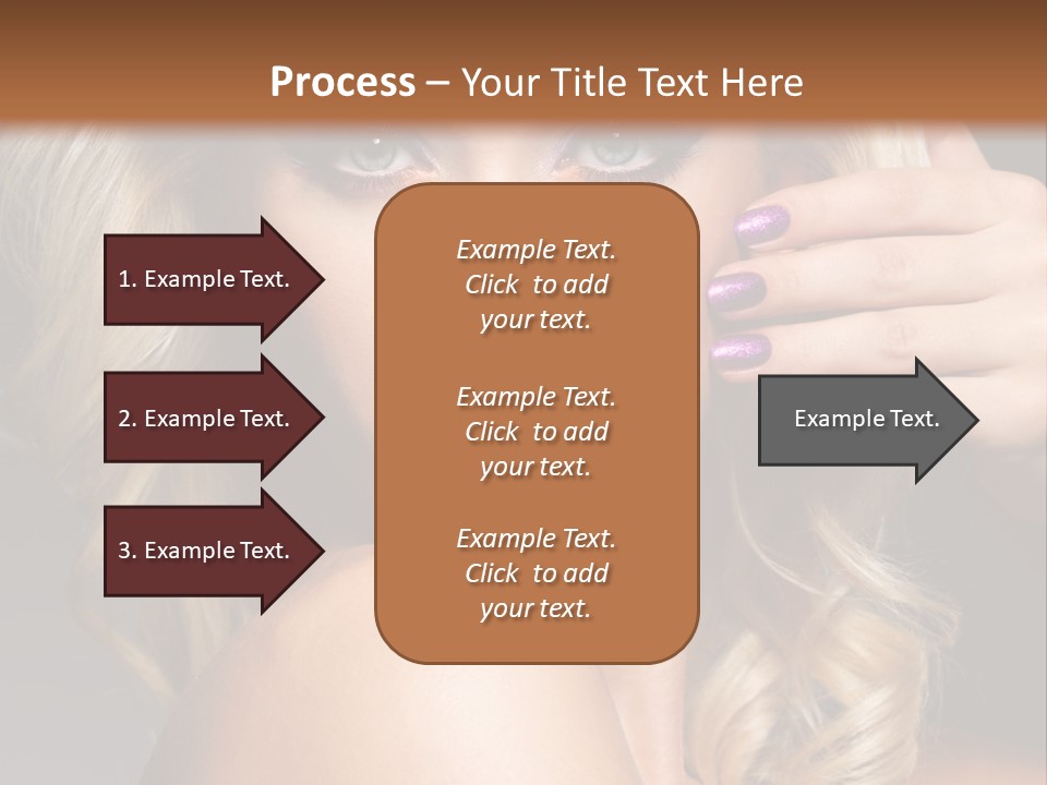Female Bright Contrast PowerPoint Template