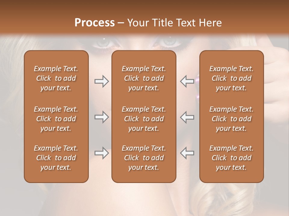 Female Bright Contrast PowerPoint Template