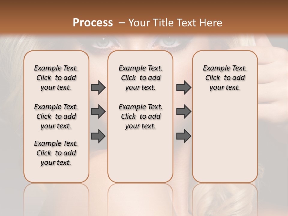 Female Bright Contrast PowerPoint Template