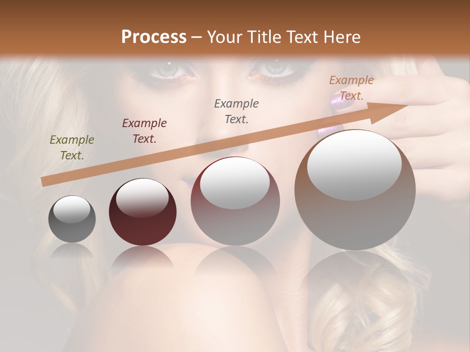 Female Bright Contrast PowerPoint Template