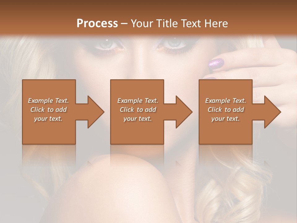 Female Bright Contrast PowerPoint Template