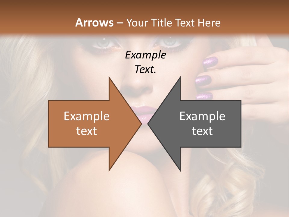 Female Bright Contrast PowerPoint Template