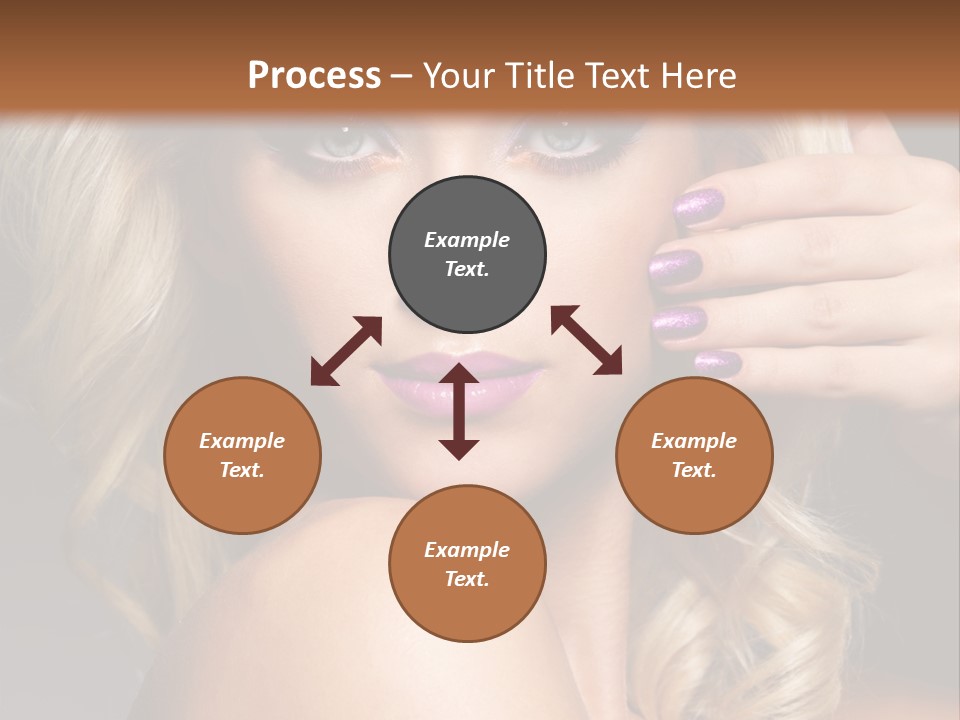 Female Bright Contrast PowerPoint Template