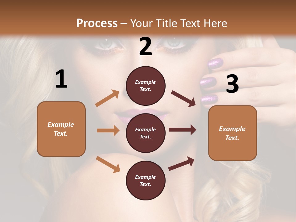 Female Bright Contrast PowerPoint Template
