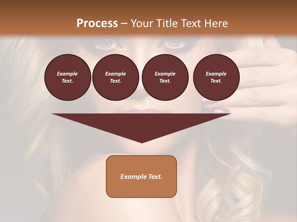 Female Bright Contrast PowerPoint Template
