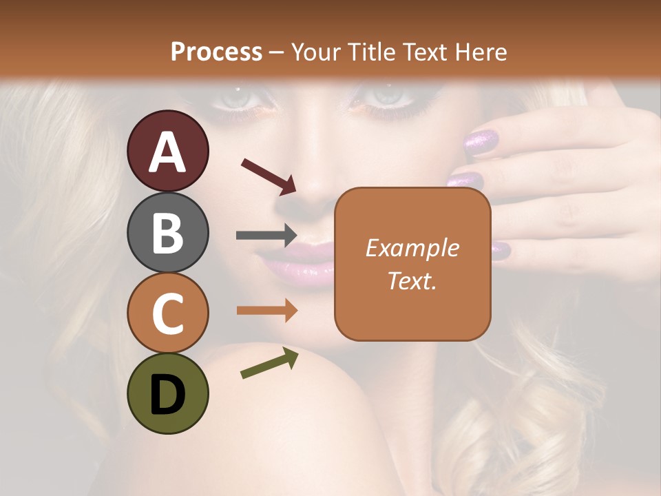 Female Bright Contrast PowerPoint Template