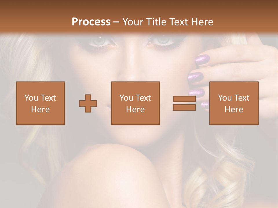 Female Bright Contrast PowerPoint Template