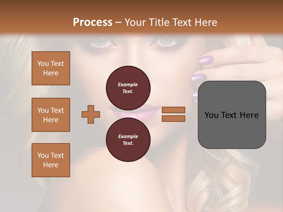 Female Bright Contrast PowerPoint Template