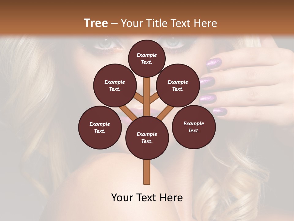 Female Bright Contrast PowerPoint Template