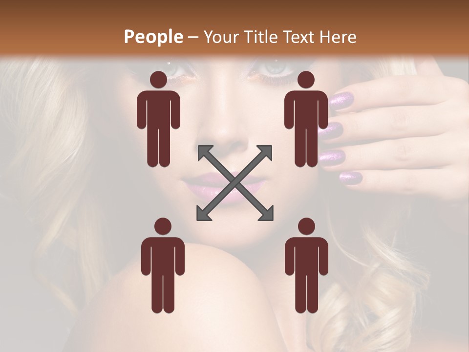 Female Bright Contrast PowerPoint Template