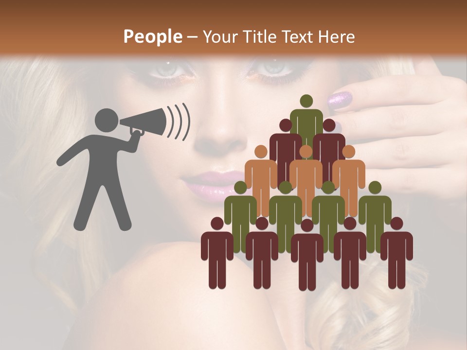 Female Bright Contrast PowerPoint Template