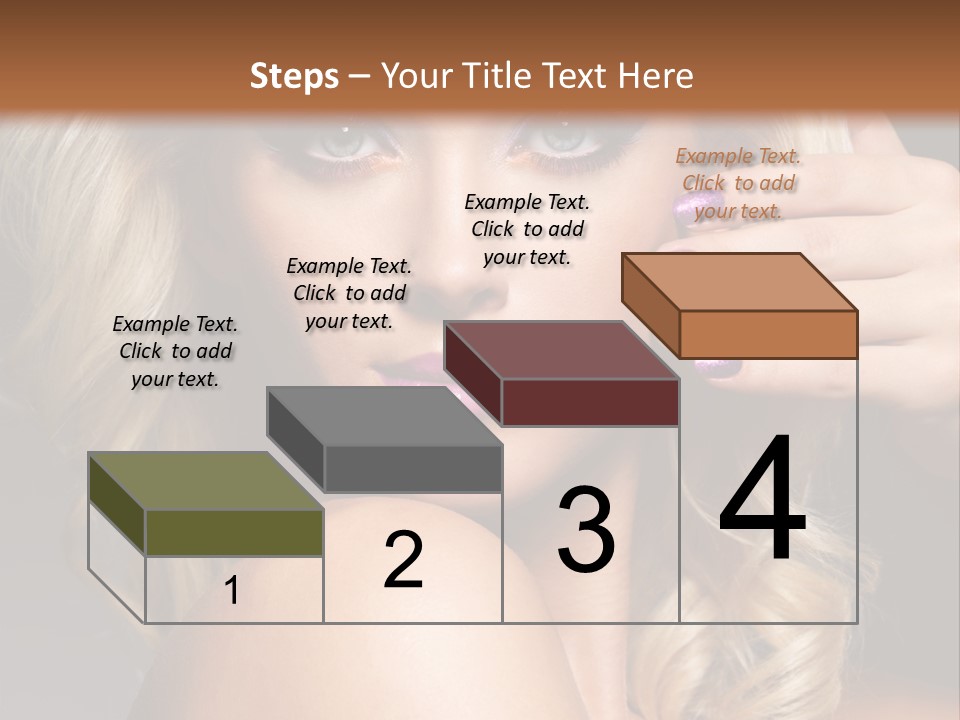 Female Bright Contrast PowerPoint Template