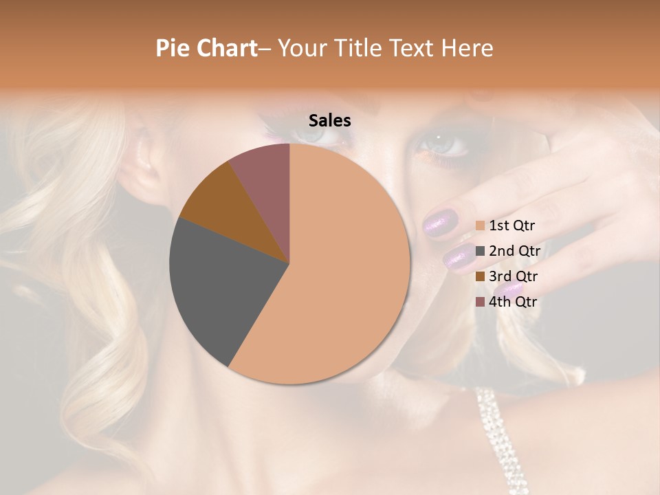 Face Elegance Manicure PowerPoint Template