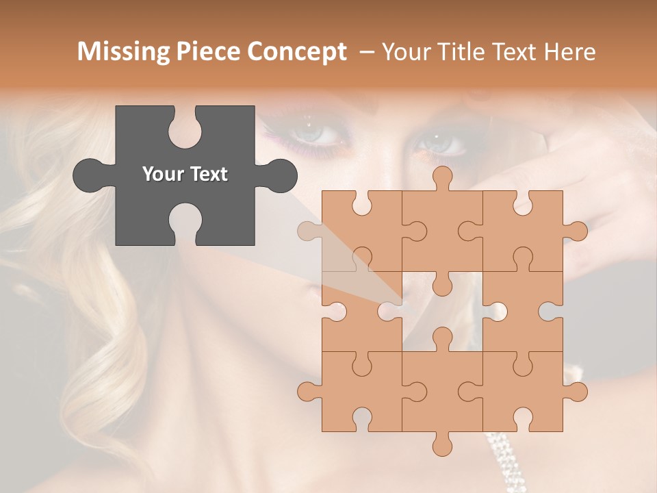 Face Elegance Manicure PowerPoint Template