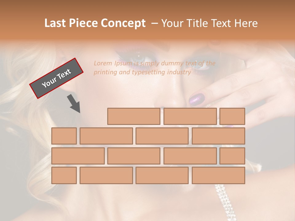 Face Elegance Manicure PowerPoint Template