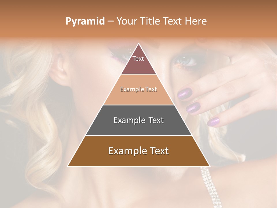 Face Elegance Manicure PowerPoint Template