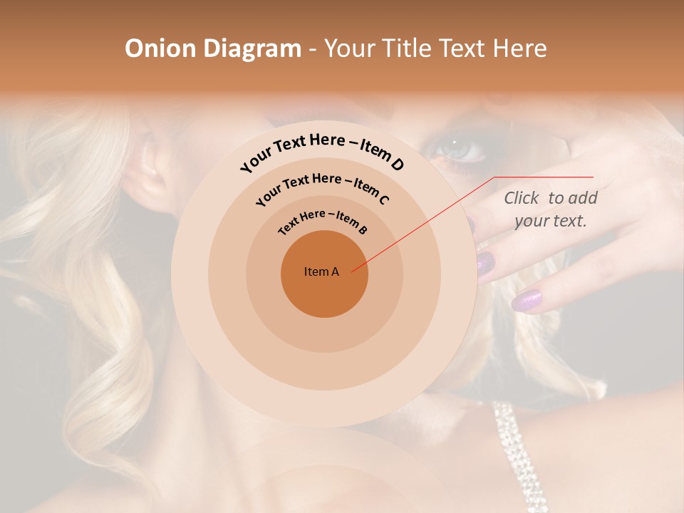 Face Elegance Manicure PowerPoint Template