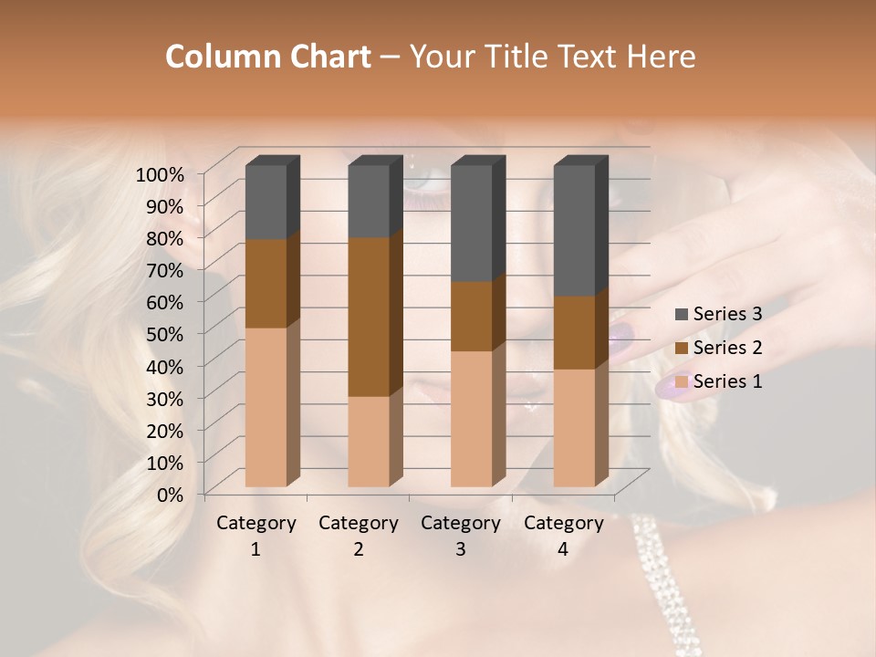 Face Elegance Manicure PowerPoint Template