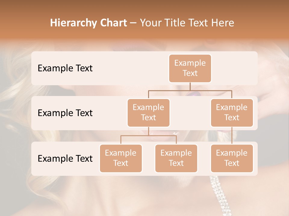 Face Elegance Manicure PowerPoint Template