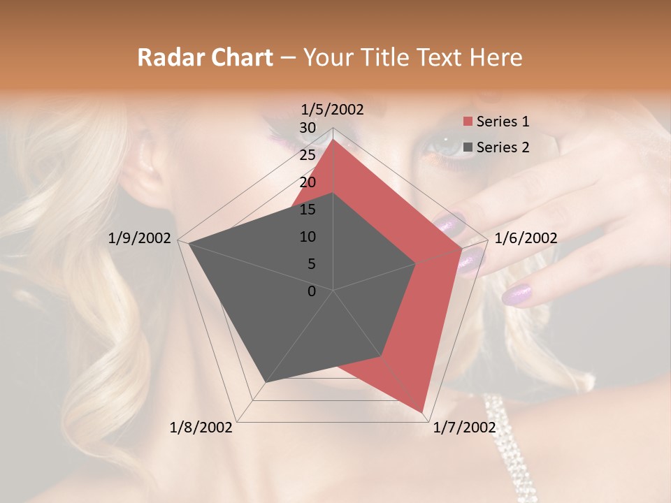 Face Elegance Manicure PowerPoint Template
