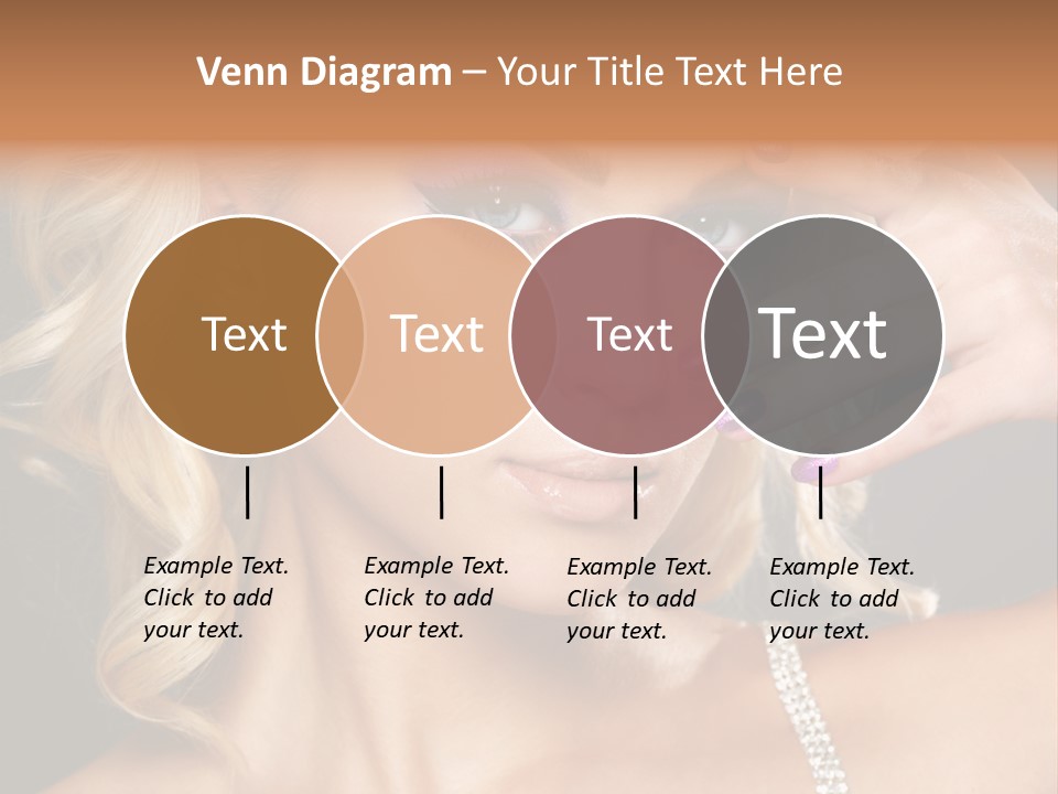 Face Elegance Manicure PowerPoint Template