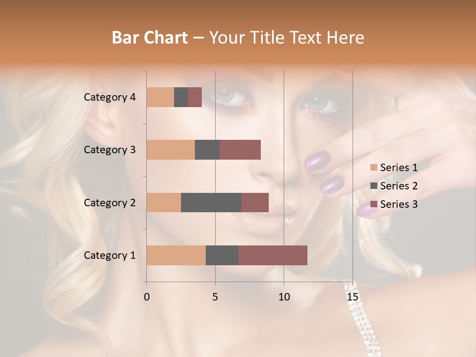 Face Elegance Manicure PowerPoint Template