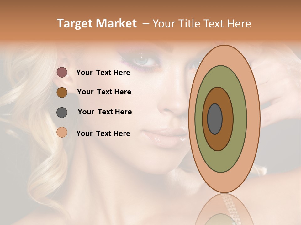 Face Elegance Manicure PowerPoint Template