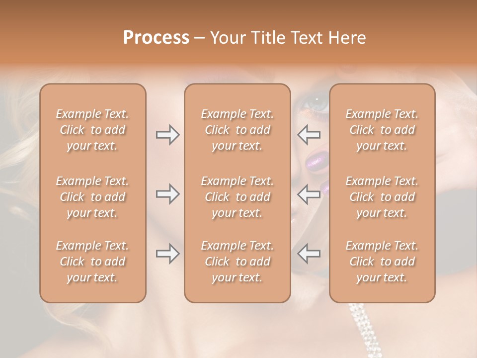 Face Elegance Manicure PowerPoint Template