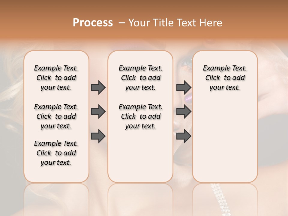 Face Elegance Manicure PowerPoint Template