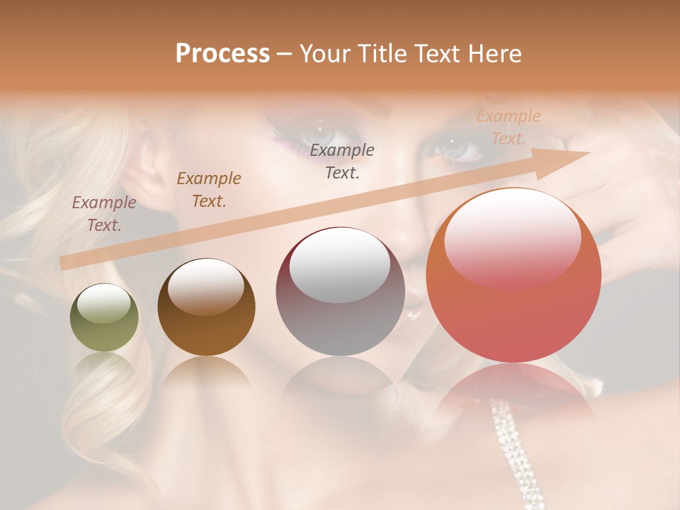 Face Elegance Manicure PowerPoint Template