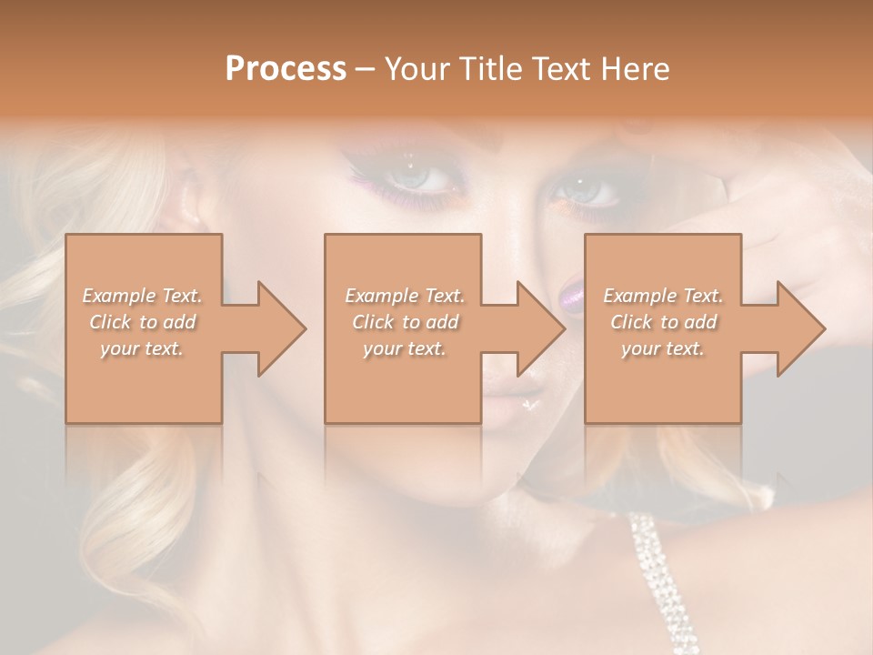 Face Elegance Manicure PowerPoint Template