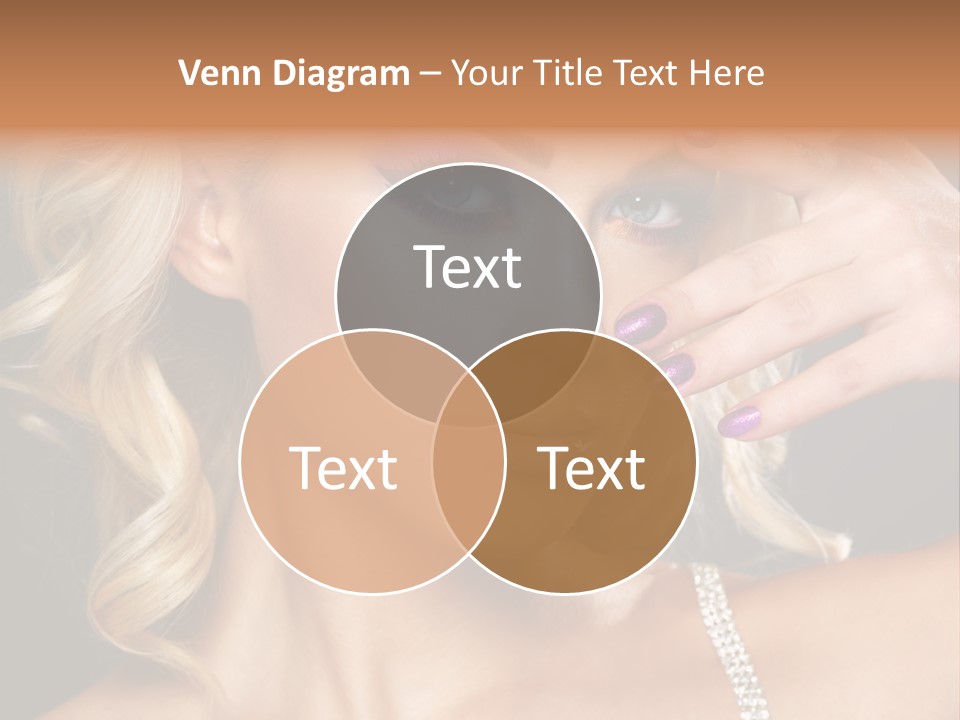 Face Elegance Manicure PowerPoint Template