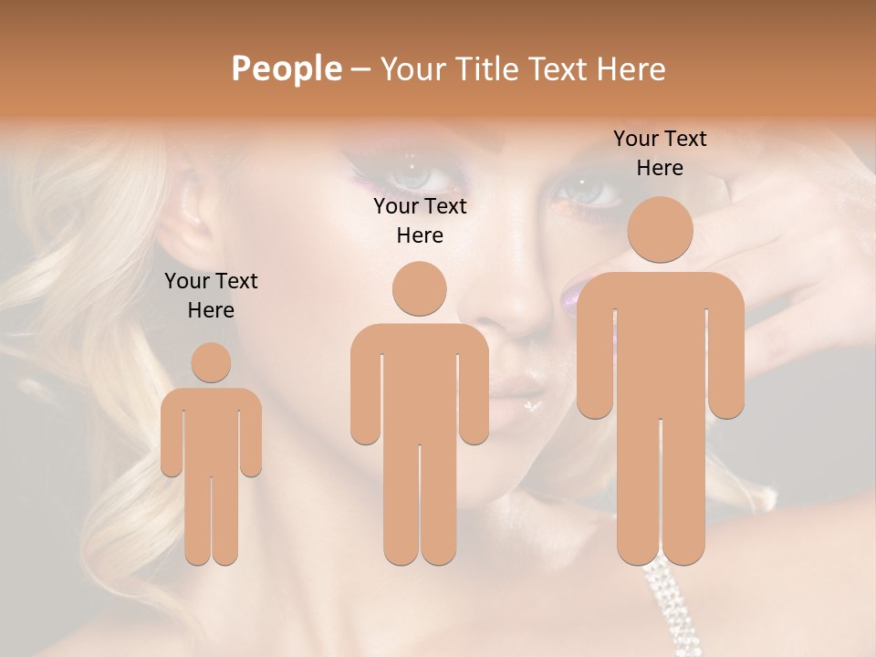 Face Elegance Manicure PowerPoint Template