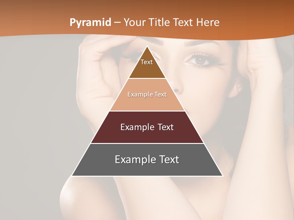 Beautiful Nails Woman Beauty Nails PowerPoint Template