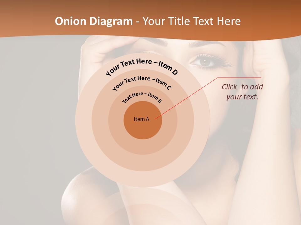 Beautiful Nails Woman Beauty Nails PowerPoint Template