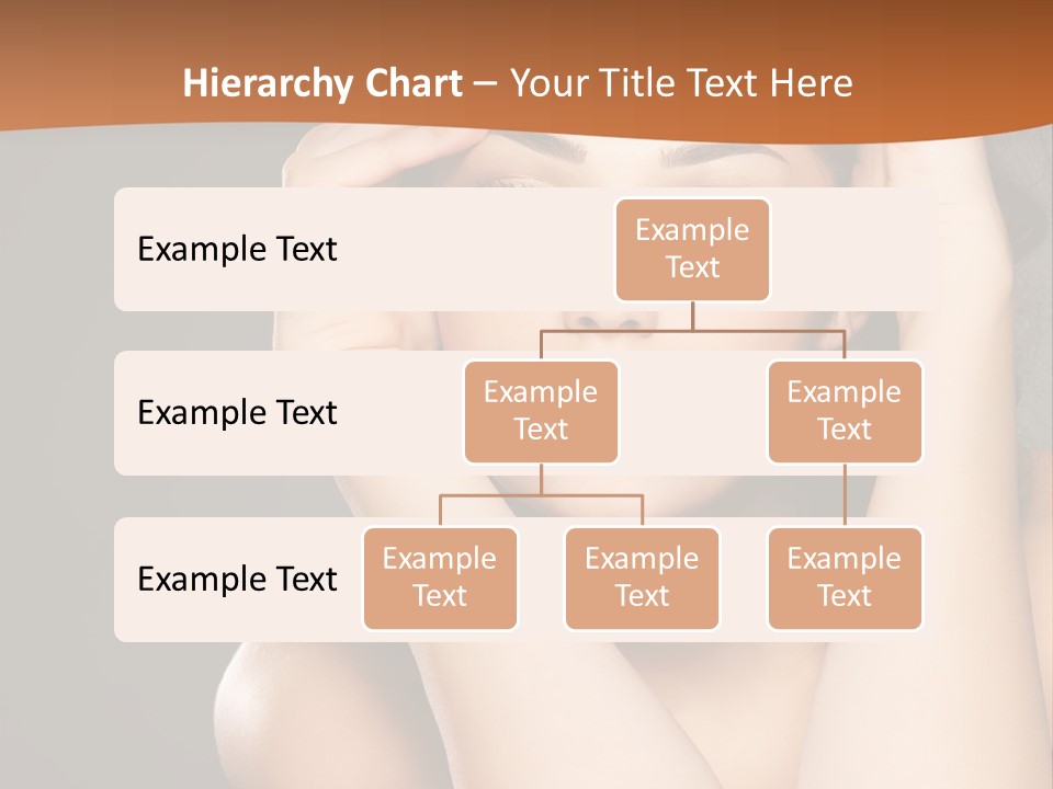 Beautiful Nails Woman Beauty Nails PowerPoint Template