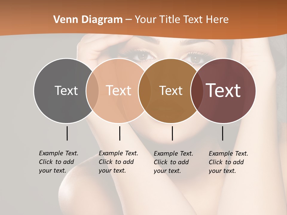 Beautiful Nails Woman Beauty Nails PowerPoint Template