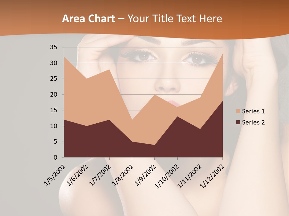 Beautiful Nails Woman Beauty Nails PowerPoint Template