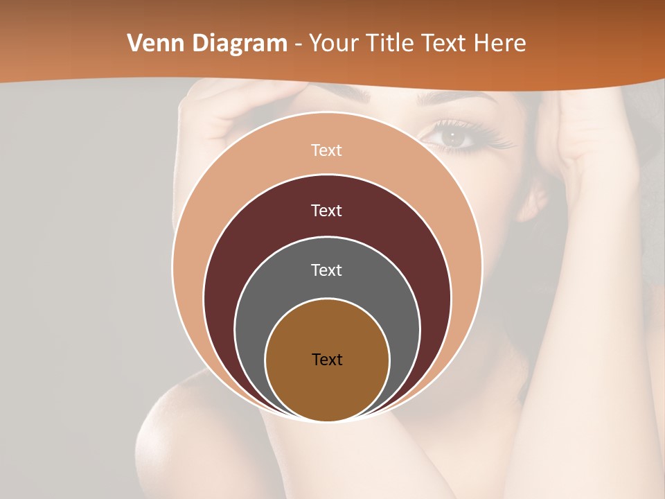 Beautiful Nails Woman Beauty Nails PowerPoint Template