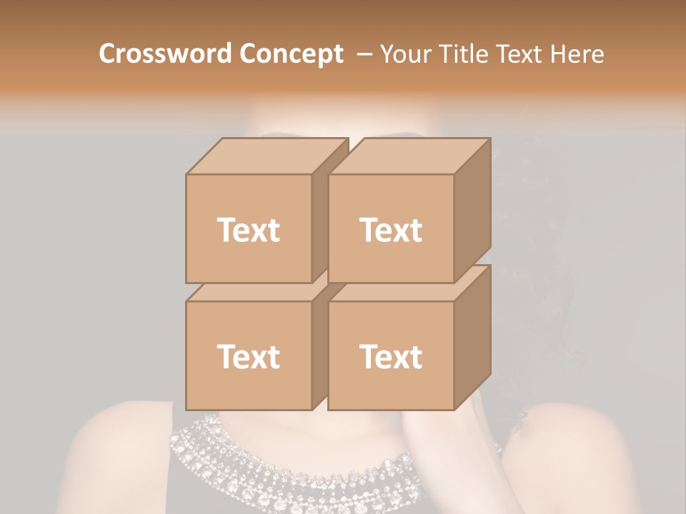 Eyeshadow Beauty Nails Red Lips PowerPoint Template