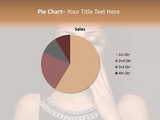 Eyeshadow Beauty Nails Red Lips PowerPoint Template