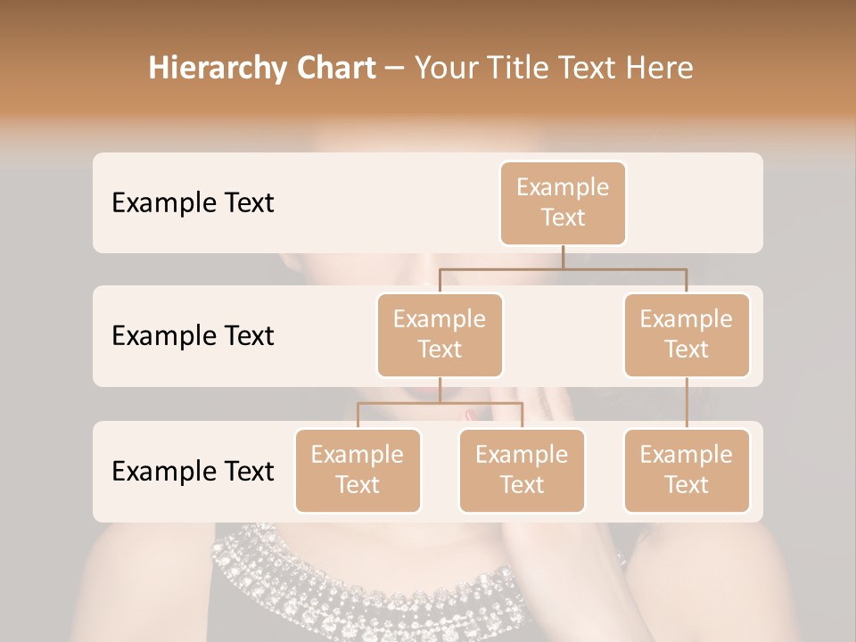 Eyeshadow Beauty Nails Red Lips PowerPoint Template