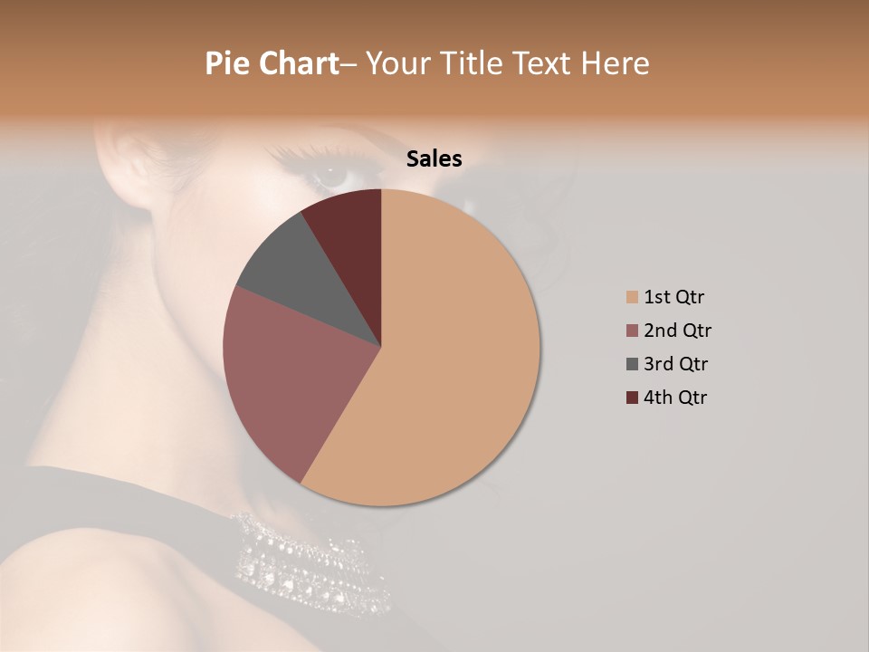 Beauty Portrait Attractive PowerPoint Template