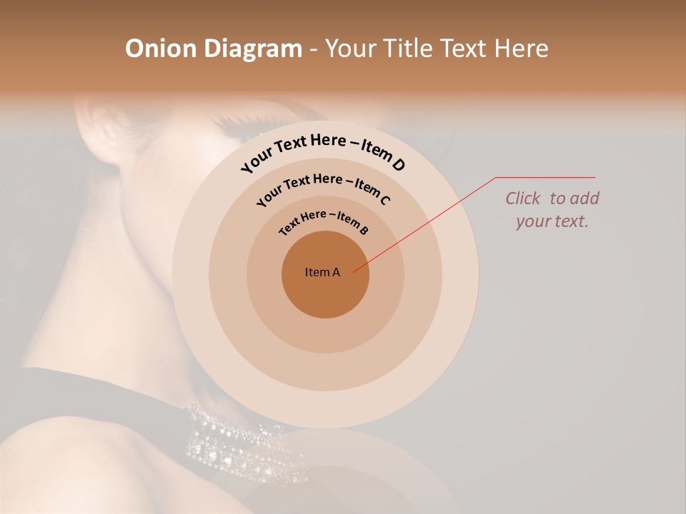 Beauty Portrait Attractive PowerPoint Template