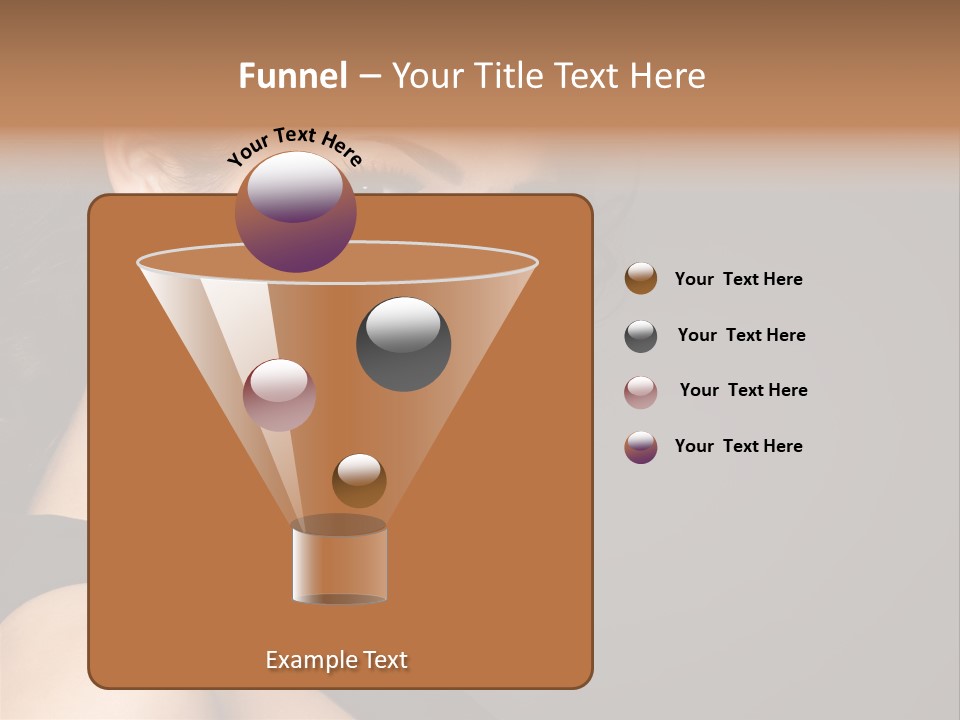 Beauty Portrait Attractive PowerPoint Template