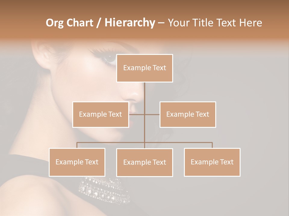 Beauty Portrait Attractive PowerPoint Template