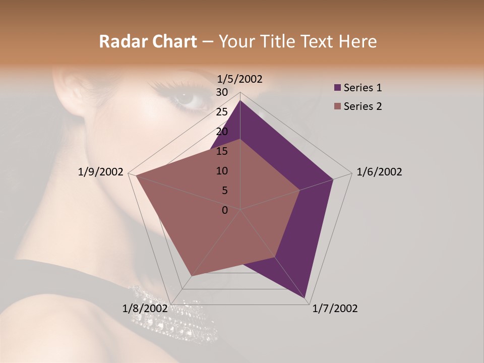 Beauty Portrait Attractive PowerPoint Template