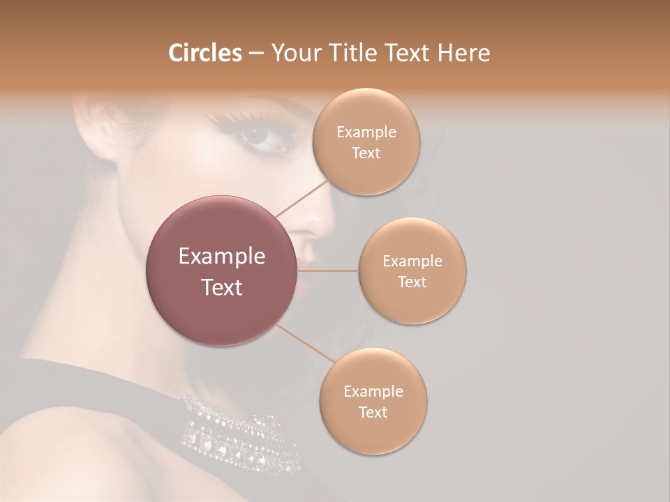 Beauty Portrait Attractive PowerPoint Template