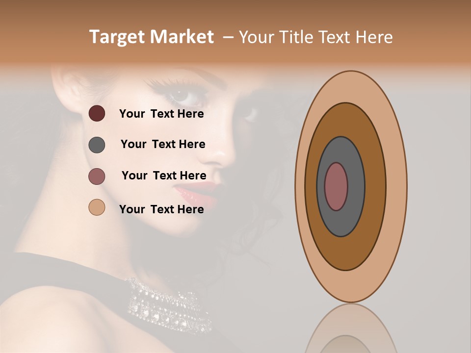 Beauty Portrait Attractive PowerPoint Template